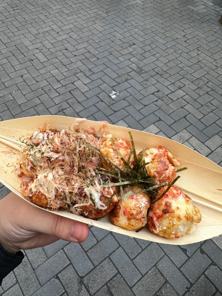 Octopus balls shinsaibashi-food2